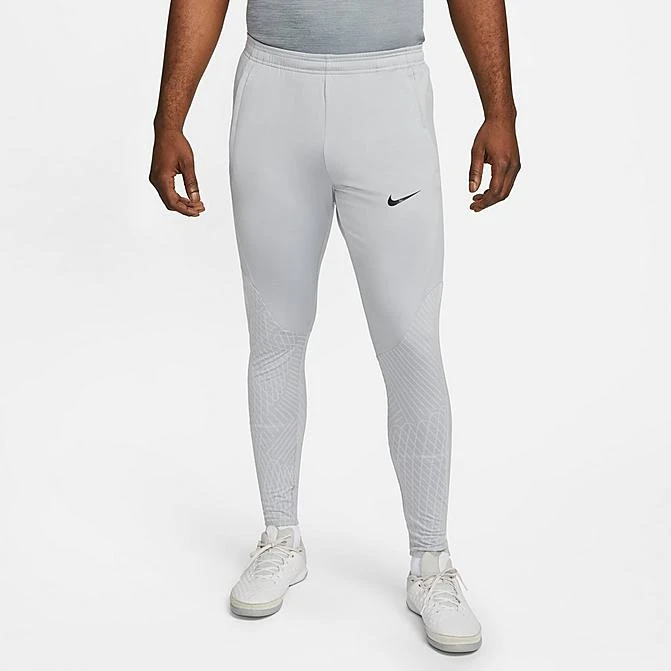 Men's Nike Dri-FIT Strike Knit Soccer Pants Wolf Grey/White/Wolf Grey/Black - DV9269 012 3 Men's Nike Dri-FIT Strike Knit Soccer Pants Wolf Grey/White/Wolf Grey/Black - DV9269 012