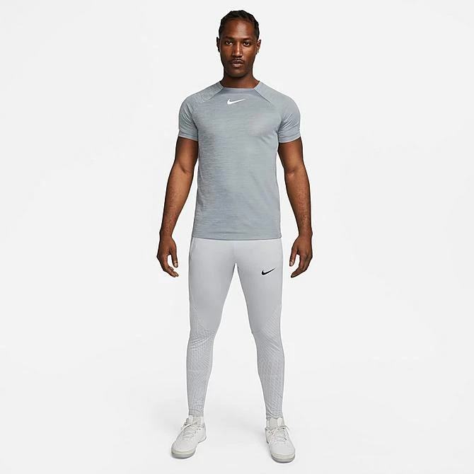 Men's Nike Dri-FIT Strike Knit Soccer Pants Wolf Grey/White/Wolf Grey/Black - DV9269 012 5 Men's Nike Dri-FIT Strike Knit Soccer Pants Wolf Grey/White/Wolf Grey/Black - DV9269 012 - Image 3