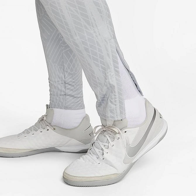 Men's Nike Dri-FIT Strike Knit Soccer Pants Wolf Grey/White/Wolf Grey/Black - DV9269 012 7 Men's Nike Dri-FIT Strike Knit Soccer Pants Wolf Grey/White/Wolf Grey/Black - DV9269 012 - Image 5