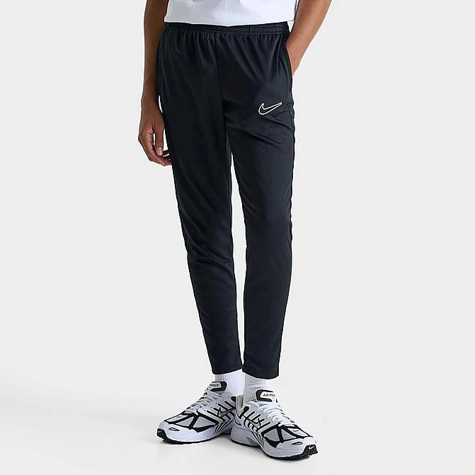 Men's Nike Dri-FIT Academy Zippered Soccer Pants Black/Black/Black/White - DV9740X 010 3 Men's Nike Dri-FIT Academy Zippered Soccer Pants Black/Black/Black/White - DV9740X 010