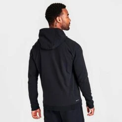 Nike Men's Jordan Dri-FIT Sport Performance Fleece Full-Zip Hoodie Black/Black - DV9783 010 11 Nike Men's Jordan Dri-FIT Sport Performance Fleece Full-Zip Hoodie Black/Black - DV9783 010 -Deals Adidas Store DV9783 010 M4