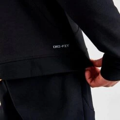 Nike Men's Jordan Dri-FIT Sport Performance Fleece Full-Zip Hoodie Black/Black - DV9783 010 13 Nike Men's Jordan Dri-FIT Sport Performance Fleece Full-Zip Hoodie Black/Black - DV9783 010 -Deals Adidas Store DV9783 010 M6