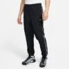Men's Nike Repel F.C. Fleece Soccer Track Pants Black/Black/White/White - DV9795 010 -Deals Adidas Store DV9795 010 M1