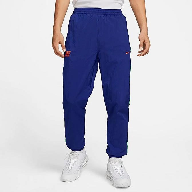 Men's Nike Repel F.C. Fleece Soccer Track Pants Deep Royal Blue/Deep Royal Blue/Green Strike/Safety Orange - DV9795 455 3 Men's Nike Repel F.C. Fleece Soccer Track Pants Deep Royal Blue/Deep Royal Blue/Green Strike/Safety Orange - DV9795 455