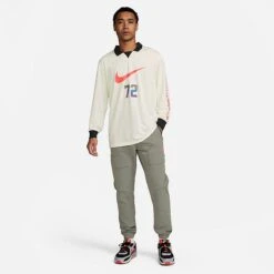 Men's Nike Sportswear SwooshTrax Graphic Long-Sleeve Collared Top Phantom/Black/Bright Crimson - DX0048 030 9 Men's Nike Sportswear SwooshTrax Graphic Long-Sleeve Collared Top Phantom/Black/Bright Crimson - DX0048 030 -Deals Adidas Store DX0048 030 M3