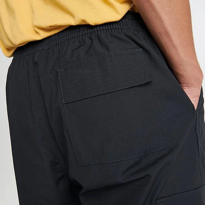 Men's Nike Club Woven Cargo Trouser Pants Black/White - DX0613 010 8 Men's Nike Club Woven Cargo Trouser Pants Black/White - DX0613 010 - Image 6