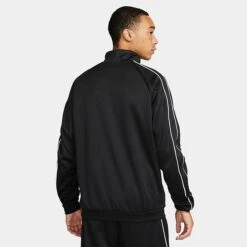 Men's Nike Sportswear Club Full-Zip Track Jacket Black/White - DX0670 010 10 Men's Nike Sportswear Club Full-Zip Track Jacket Black/White - DX0670 010 -Deals Adidas Store DX0670 010 M3