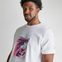 Nike Men's Jordan Jumpman Greatest Ever Graphic T-Shirt White - DX9595 100 12 Nike Men's Jordan Jumpman Greatest Ever Graphic T-Shirt White - DX9595 100 -Deals Adidas Store DX9595 100 M5