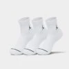 Nike Jordan Everyday Ankle Socks (3-Pack) White - DX9655 100