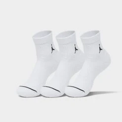 Nike Jordan Everyday Ankle Socks (3-Pack) White - DX9655 100
