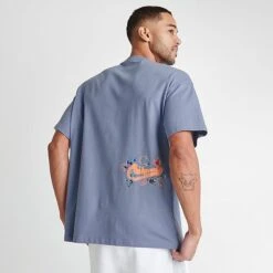 Men's Nike Sportswear Air Patch Graphic T-Shirt Ashen Slate - DZ2835 493 -Deals Adidas Store DZ2835 493 M4