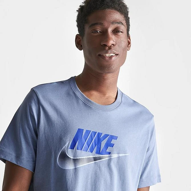 Men's Nike Sportswear Future Futura Logo T-Shirt Ashen Slate - DZ5171 493 7 Men's Nike Sportswear Future Futura Logo T-Shirt Ashen Slate - DZ5171 493 - Image 5