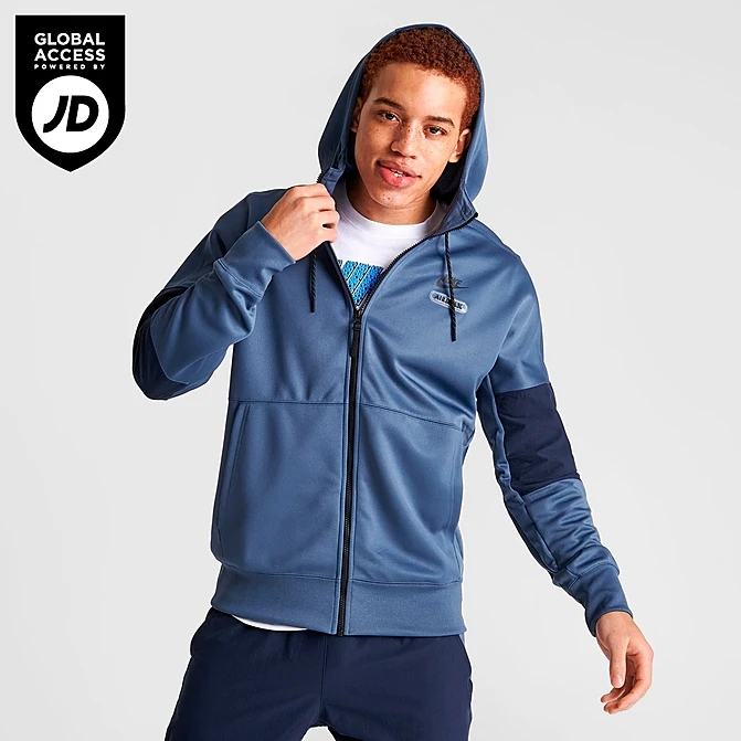 Men's Nike Sportswear Air Max Futura Full-Zip Hoodie Diffused Blue/Obsidian/Black/Black - FB1435 491 3 Men's Nike Sportswear Air Max Futura Full-Zip Hoodie Diffused Blue/Obsidian/Black/Black - FB1435 491