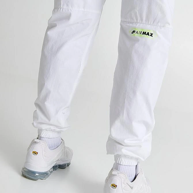 Men's Nike Sportswear Air Max Woven Cargo Pants White/Black/Volt - FB1441 100 8 Men's Nike Sportswear Air Max Woven Cargo Pants White/Black/Volt - FB1441 100 - Image 6