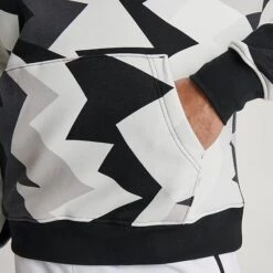 Nike Men's Jordan Flight MVP Allover Heritage Print Fleece Pullover Hoodie Sail/Black/Black/Black - FB7014 133 13 Nike Men's Jordan Flight MVP Allover Heritage Print Fleece Pullover Hoodie Sail/Black/Black/Black - FB7014 133 -Deals Adidas Store FB7014 133 M6