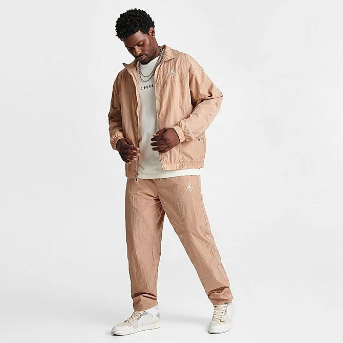 Nike Men's Jordan Essentials Warmup Full-Zip Jacket Hemp/Hemp/Sail - FB7294 200 4 Nike Men's Jordan Essentials Warmup Full-Zip Jacket Hemp/Hemp/Sail - FB7294 200 - Image 2