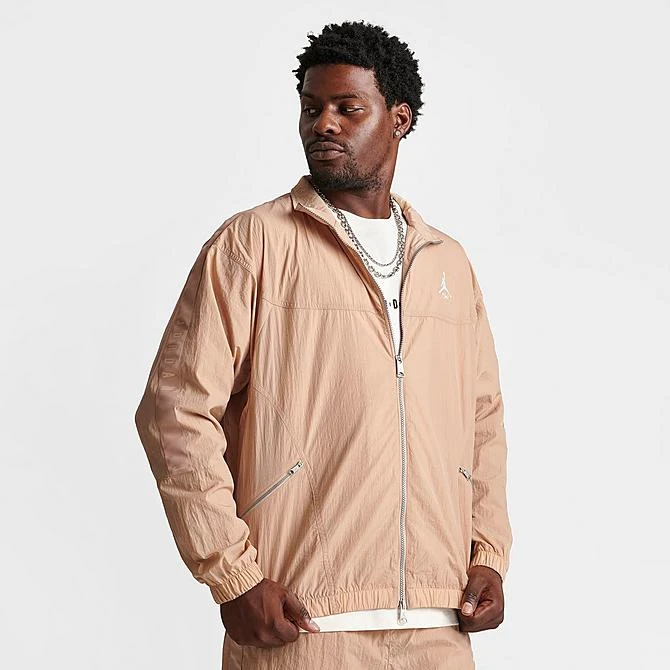 Nike Men's Jordan Essentials Warmup Full-Zip Jacket Hemp/Hemp/Sail - FB7294 200 5 Nike Men's Jordan Essentials Warmup Full-Zip Jacket Hemp/Hemp/Sail - FB7294 200 - Image 3