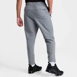 Men's Nike Dri-FIT Unlimited Tapered Leg Versatile Training Pants Smoke Grey/Black/Smoke Grey - FB7548 084 -Deals Adidas Store FB7548 084 M4