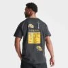 Men's Nike Sportswear NYC Cab Graphic T-Shirt Off Noir/Taxi Yellow - FB9027 045 -Deals Adidas Store FB9027 045 M1
