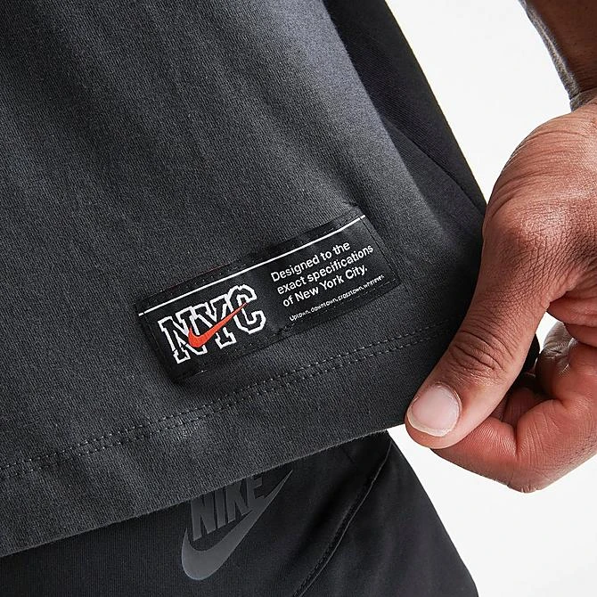 Men's Nike Sportswear NYC Cab Graphic T-Shirt Off Noir/Taxi Yellow - FB9027 045 8 Men's Nike Sportswear NYC Cab Graphic T-Shirt Off Noir/Taxi Yellow - FB9027 045 - Image 6