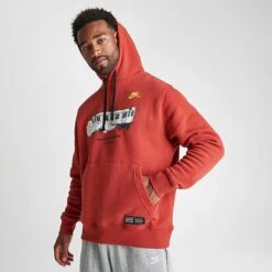 Men's Nike Sportswear Club Fleece NYC Hustle Graphic Hoodie Cinnabar/Black - FB9029 623 10 Men's Nike Sportswear Club Fleece NYC Hustle Graphic Hoodie Cinnabar/Black - FB9029 623 -Deals Adidas Store FB9029 623 M3