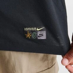 Men's Nike Sportswear Festival To The Light Graphic T-Shirt Black - FB9784 010 -Deals Adidas Store FB9784 010 M6