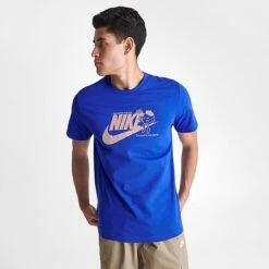 Men's Nike Sportswear Athletic Arts Club Graphic T-Shirt Game Royal - FB9796 480 -Deals Adidas Store FB9796 480 M3