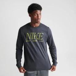 Men's Nike Sportswear Tuned Air Graphic Long-Sleeve T-Shirt Anthracite - FD1339 060 10 Men's Nike Sportswear Tuned Air Graphic Long-Sleeve T-Shirt Anthracite - FD1339 060 -Deals Adidas Store FD1339 060 M3