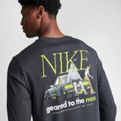 Men's Nike Sportswear Tuned Air Graphic Long-Sleeve T-Shirt Anthracite - FD1339 060 13 Men's Nike Sportswear Tuned Air Graphic Long-Sleeve T-Shirt Anthracite - FD1339 060 -Deals Adidas Store FD1339 060 M6
