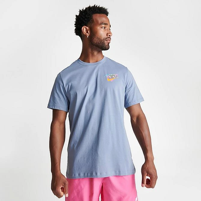 Men's Nike Sportswear Beach Pug Graphic T-Shirt Ashen Slate - FD6636 493 6 Men's Nike Sportswear Beach Pug Graphic T-Shirt Ashen Slate - FD6636 493 - Image 4