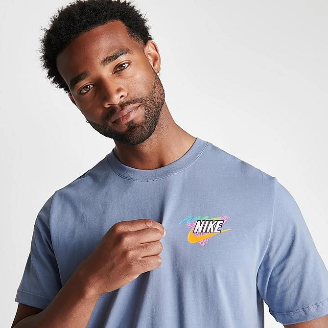 Men's Nike Sportswear Beach Pug Graphic T-Shirt Ashen Slate - FD6636 493 8 Men's Nike Sportswear Beach Pug Graphic T-Shirt Ashen Slate - FD6636 493 - Image 6