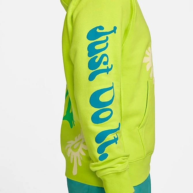 Men's Nike Sportswear Club Fleece JDI Graphic Hoodie Cyber - FJ1575 389 8 Men's Nike Sportswear Club Fleece JDI Graphic Hoodie Cyber - FJ1575 389 - Image 6