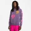 Men's Nike Sportswear Club Fleece JDI Graphic Hoodie Canyon Purple - FJ1575 553