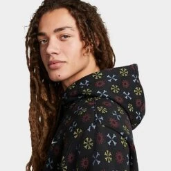 Men's Nike Sportswear Club Fleece Monogram Hoodie Black/Multi - FJ1635 010 13 Men's Nike Sportswear Club Fleece Monogram Hoodie Black/Multi - FJ1635 010 -Deals Adidas Store FJ1635 010 M6