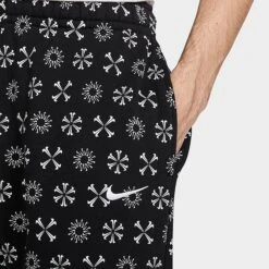 Men's Nike Sportswear Club Fleece Monogram Jogger Pants Black/Multi - FJ1637 011 10 Men's Nike Sportswear Club Fleece Monogram Jogger Pants Black/Multi - FJ1637 011 -Deals Adidas Store FJ1637 011 M4