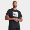 Men's Nike Basketball Backboard Graphic T-Shirt Black - FJ2338 010 -Deals Adidas Store FJ2338 010 M1