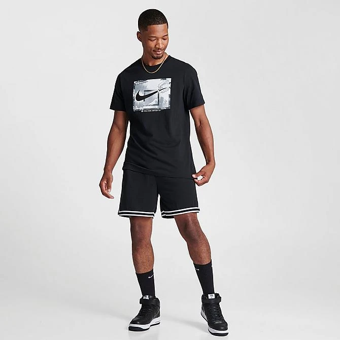 Men's Nike Basketball Backboard Graphic T-Shirt Black - FJ2338 010 4 Men's Nike Basketball Backboard Graphic T-Shirt Black - FJ2338 010 - Image 2