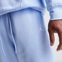 Nike Men's Jordan Essentials Jumpman Fleece Sweatpants Royal Tint/White - FJ7779 425 12 Nike Men's Jordan Essentials Jumpman Fleece Sweatpants Royal Tint/White - FJ7779 425 -Deals Adidas Store FJ7779 425 M5