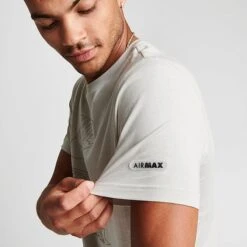 Men's Nike Sportswear Air Max Legacy Graphic T-Shirt Light Bone/Black - FN0241 072 -Deals Adidas Store FN0241 072 M6