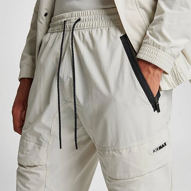 Men's Nike Sportswear Air Max Woven Cargo Pants Light Bone/Black/Black - FN0242 072 7 Men's Nike Sportswear Air Max Woven Cargo Pants Light Bone/Black/Black - FN0242 072 - Image 5
