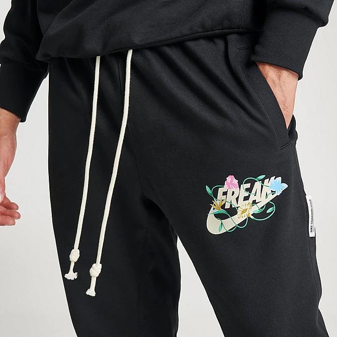 Men's Nike Giannis Standard Issue Connections Dri-FIT Jogger Pants Black - FN7214 010 7 Men's Nike Giannis Standard Issue Connections Dri-FIT Jogger Pants Black - FN7214 010 - Image 5