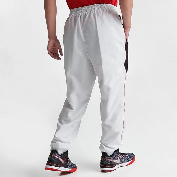 Men's Nike Air Swoosh Woven Track Pants Summit White/Black - FN7688 121 6 Men's Nike Air Swoosh Woven Track Pants Summit White/Black - FN7688 121 - Image 4