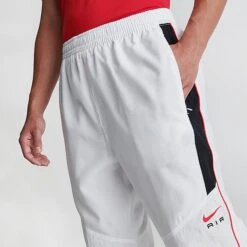 Men's Nike Air Swoosh Woven Track Pants Summit White/Black - FN7688 121 12 Men's Nike Air Swoosh Woven Track Pants Summit White/Black - FN7688 121 -Deals Adidas Store FN7688 121 M5