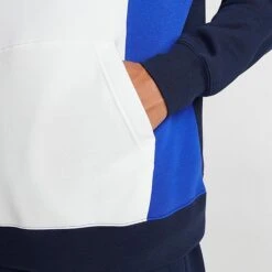 Men's Nike Air Retro Swoosh Fleece Pullover Hoodie Summit White/Obsidian/Game Royal - FN7691 122 13 Men's Nike Air Retro Swoosh Fleece Pullover Hoodie Summit White/Obsidian/Game Royal - FN7691 122 -Deals Adidas Store FN7691 122 M6