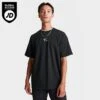 Men's Nike Air Retro Swoosh T-Shirt Black - FN7723 010 -Deals Adidas Store FN7723 010 M1