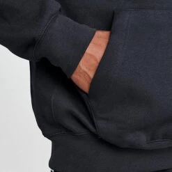 Men's Nike Sportswear Club Fleece Wordmark Pullover Hoodie Black/Multi - FQ6155 011 -Deals Adidas Store FQ6155 011 M6