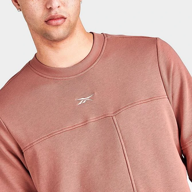 Reebok MYT Minimal Waste Crewneck Sweatshirt Canyon Coral - H54332 632 8 Reebok MYT Minimal Waste Crewneck Sweatshirt Canyon Coral - H54332 632 - Image 6