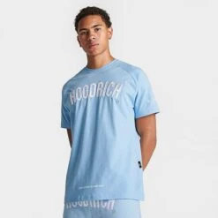 Men's Hoodrich OG Heat T-Shirt Placid Blue/White - HR0172 410