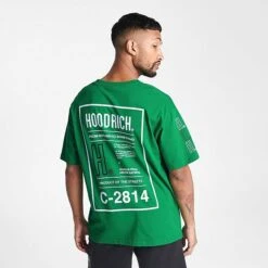 Men's Hoodrich OG Akira V7 Graphic T-Shirt Jolly Green/White/Black - HR0222 300 -Deals Adidas Store HR0222 300 M4
