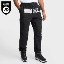 Men's Hoodrich OG Trek Cargo Pants Black/White - HR0380 001